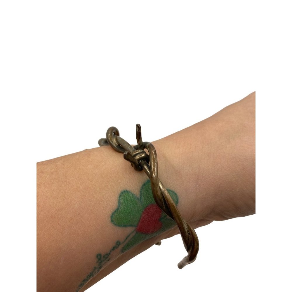 Handcrafted Twisted Cuff Bracelet - image 5